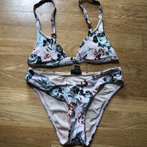 LA Hearts 2 piece swim suit